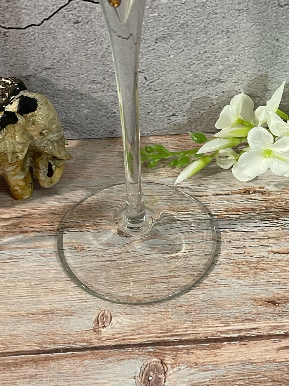 Set Of 3 Luminescence Flute Cocktail Handcrafted Romania Hand Blown Glasses - Picture 9 of 13